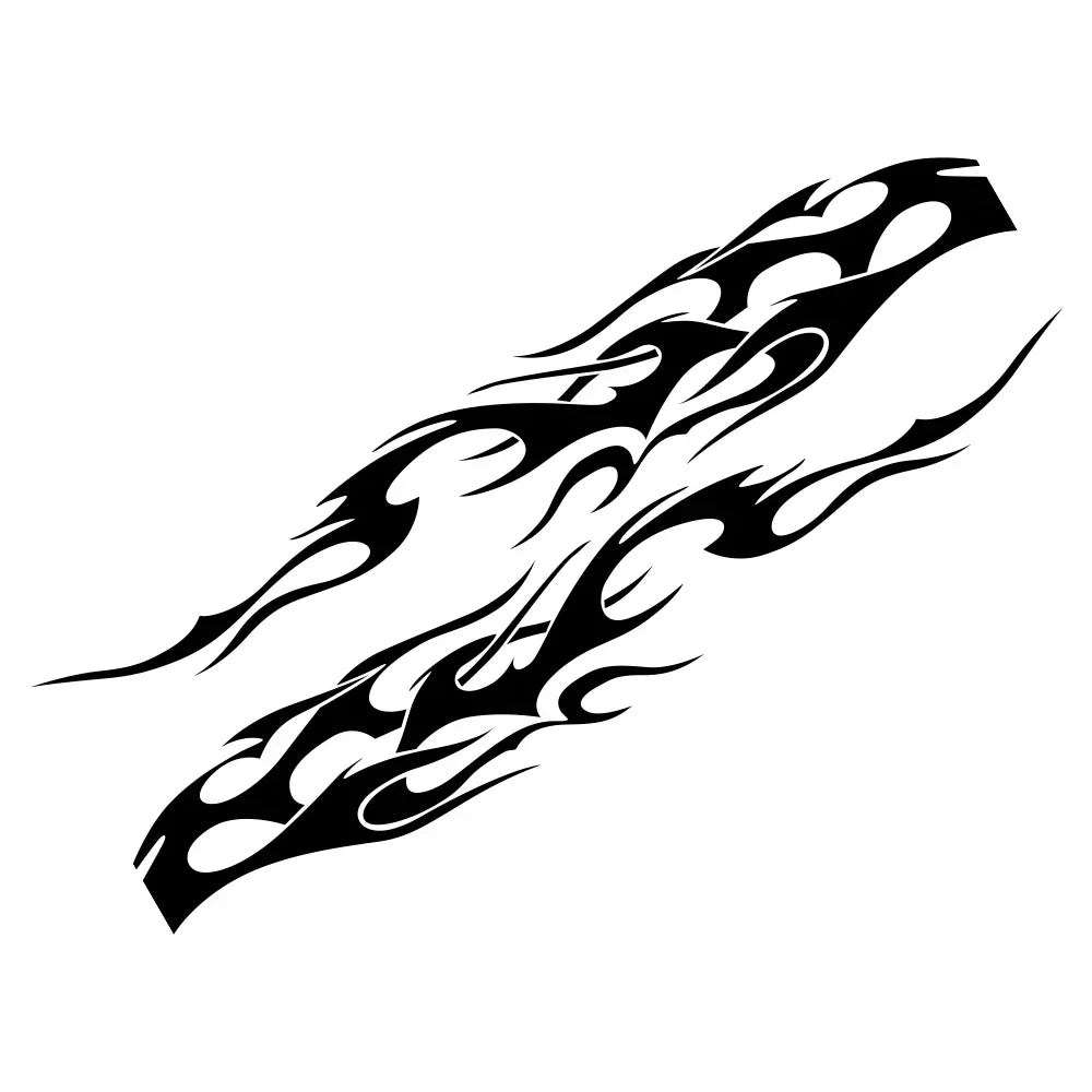 Body Flame Decals