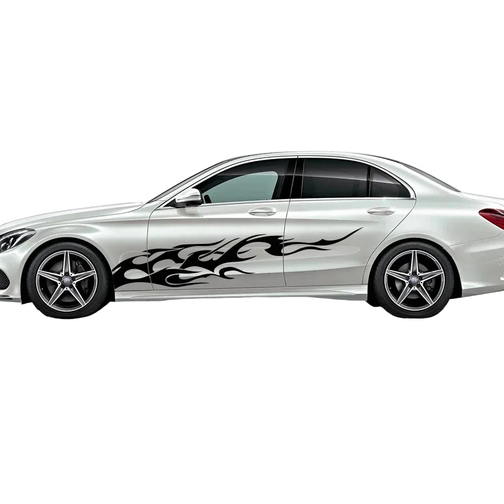 Body Flame Decals