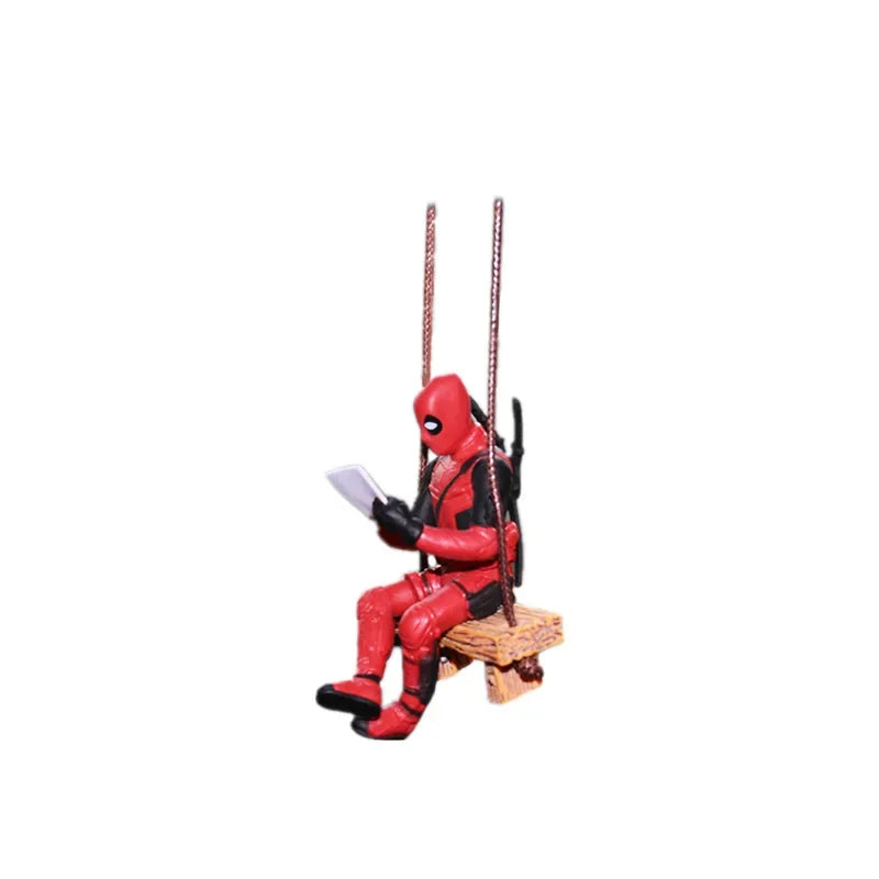 Deadpool Car Mirror Figure