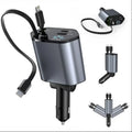 Car 4 in 1 Retractable Charger